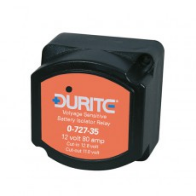 Durite 0-727-35 Voltage Sensitive Battery Isolator Relay - 80A 12V PN: 0-727-35
